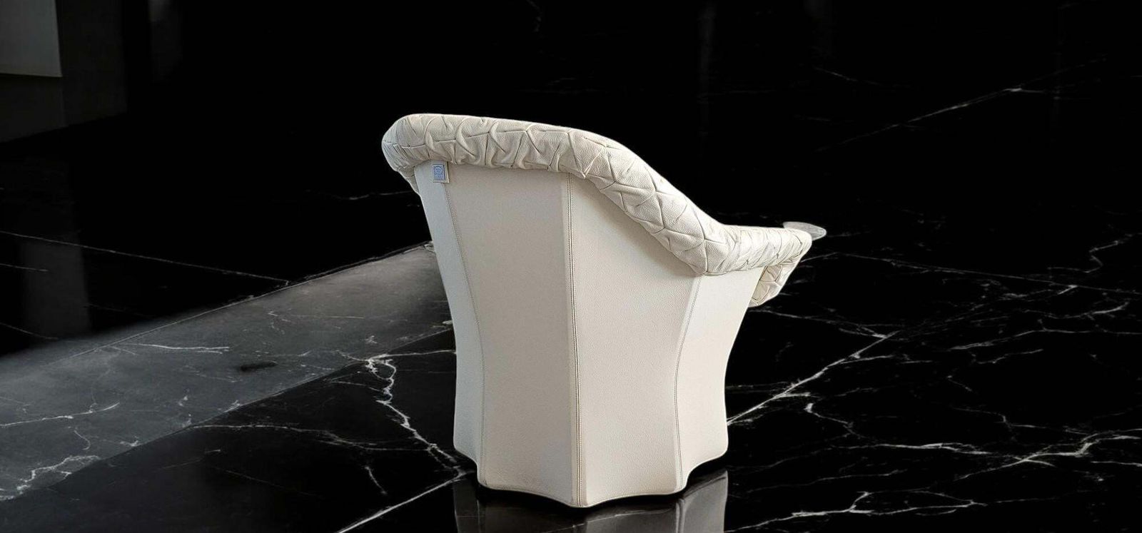 Furniture Italian Juliet Armchairs Designed By Benjamin Hubert For Poltrona Frau, 2015 photo