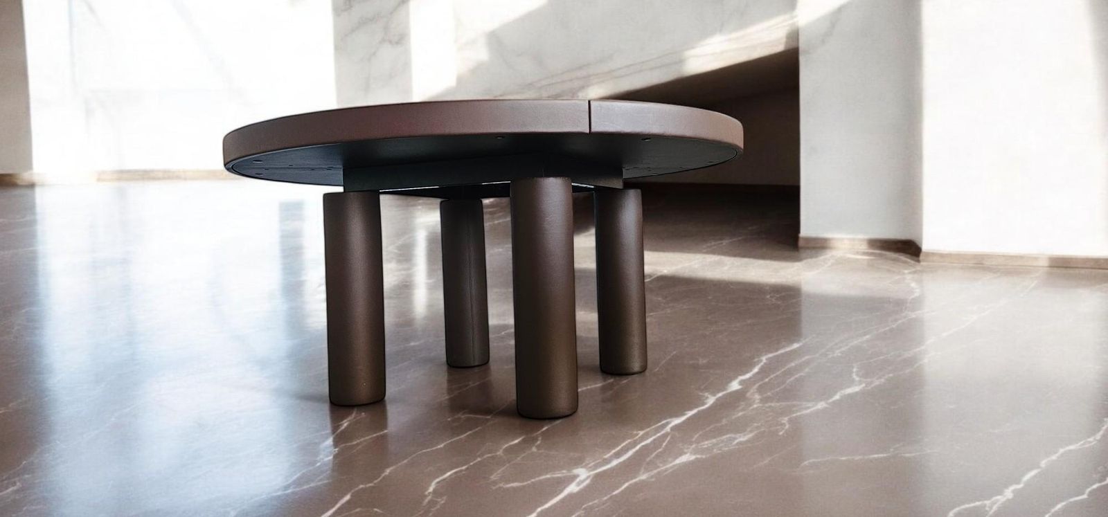 Italian C.E.O. Cube Meeting Table By Vignelli Associates For Poltrona Frau, 2006 photo vintage