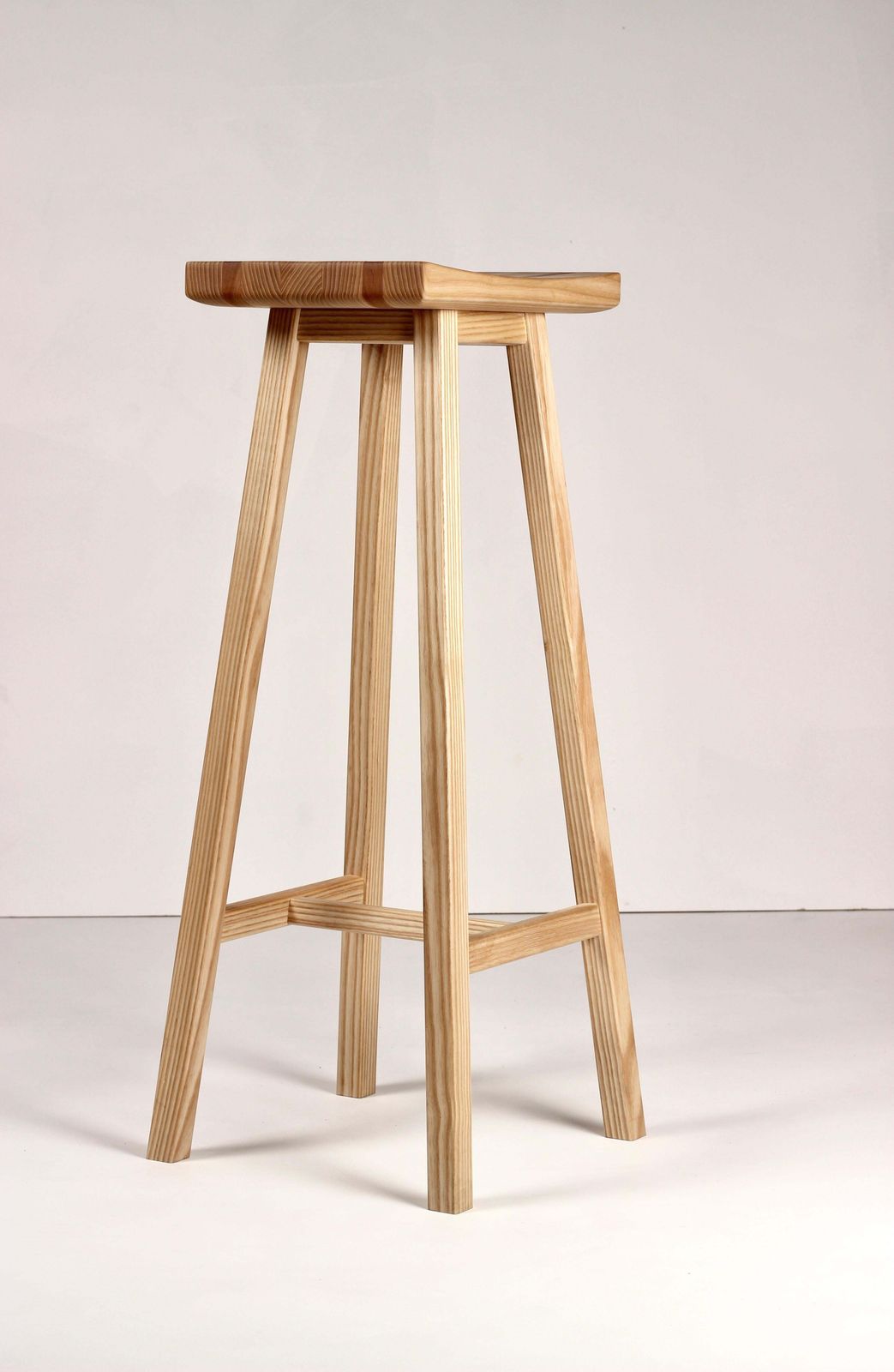 photo buy Bespoke Yama Stool:Scandinavian & Japanese Design With English Craftsmanship