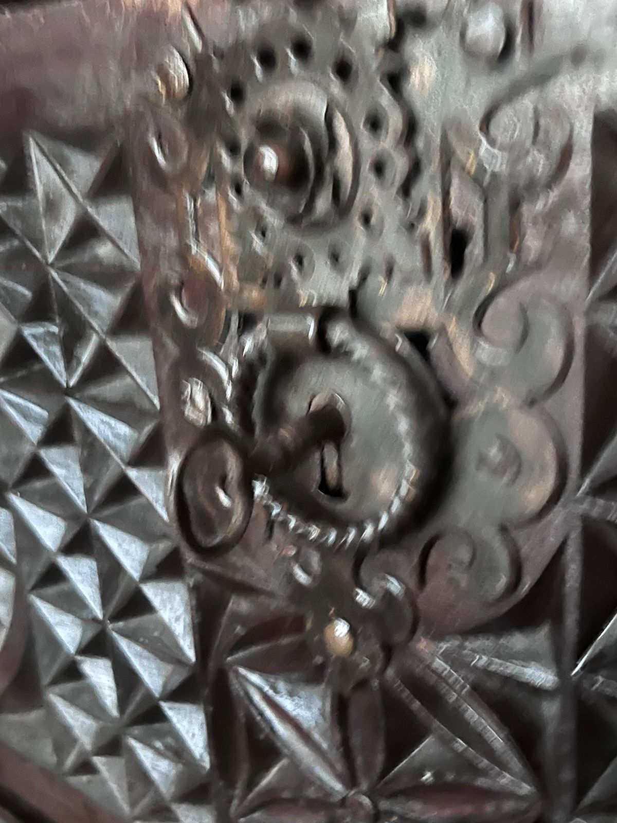 5472.0 19th Century Italian Carved Cassone Trunk With Original Hardware, 1890s photo