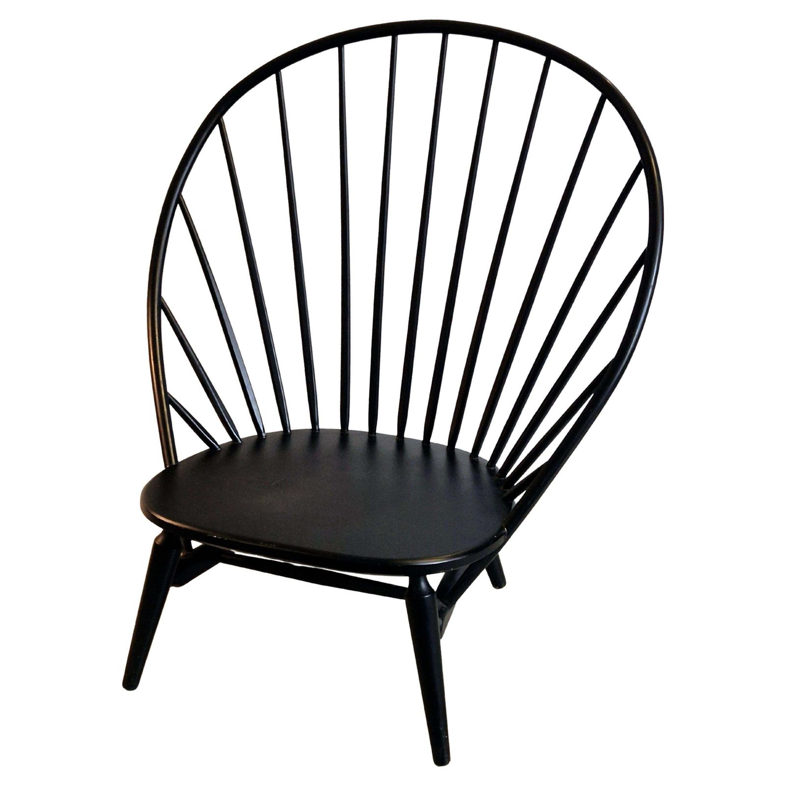 Graphic, Minimalist Chair "Arc"/"Bågen", A Scandinavian Mid Century Classic