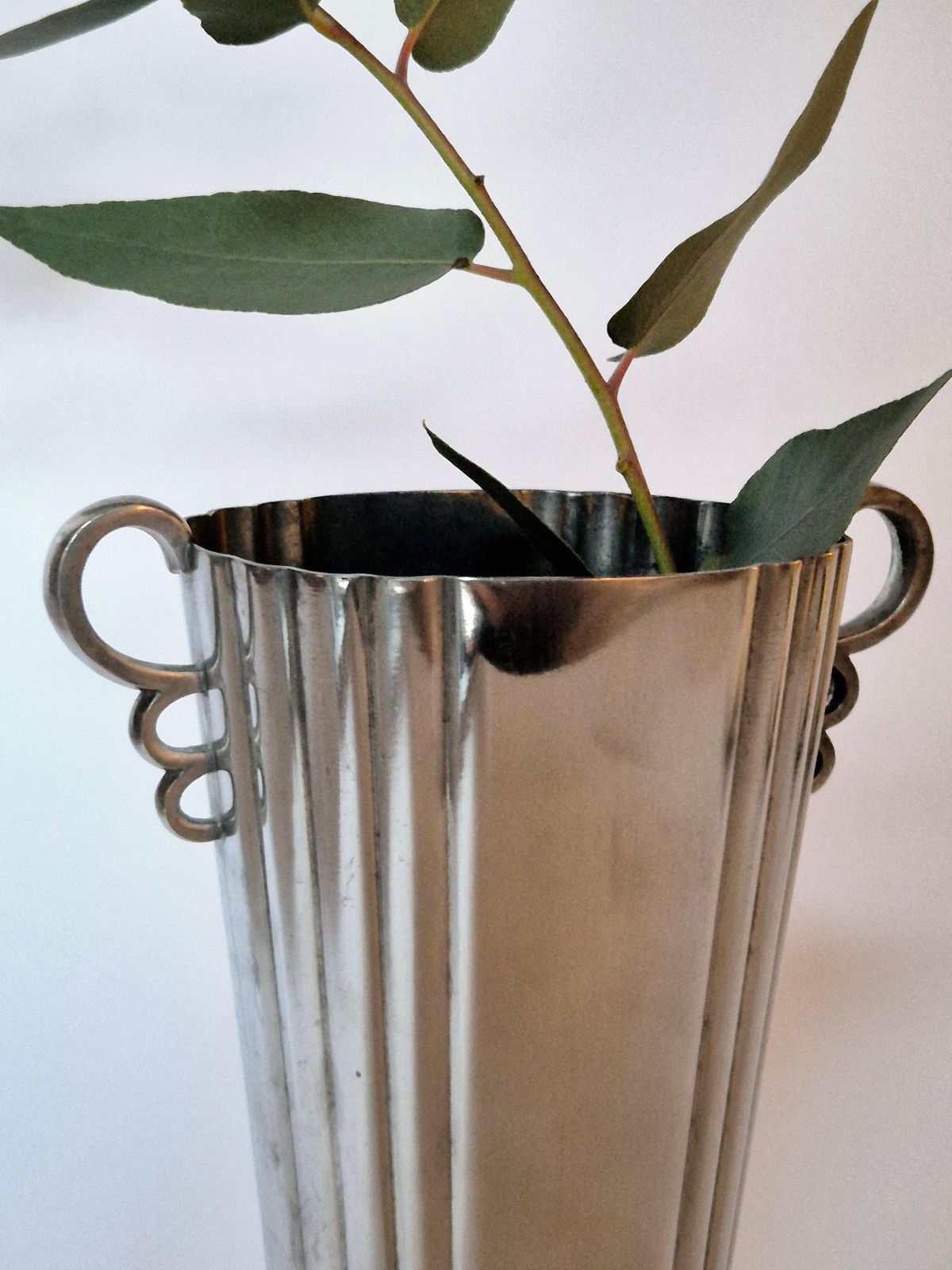 A Rare Swedish Grace Vase By Sylvia Stave, Artistic Leader At Cg Hallberg, 1930s photo for sale