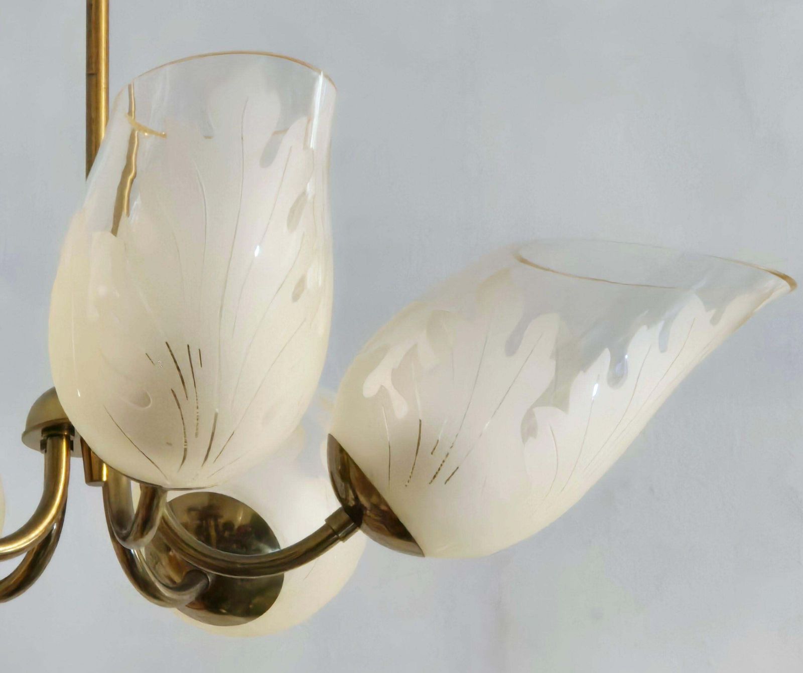 Swedish Modern Pendant By Carl Erik Bodén For Glössner, Mid 1900s. photo furniture