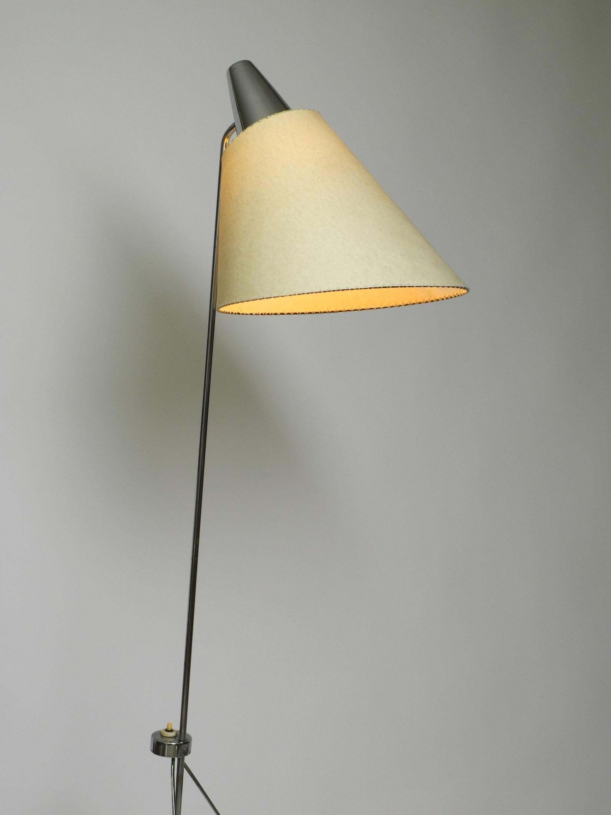 Beautiful Original 1960s Metal Chrome Floor Lamp By Josef Hurka For Napako Czech photo 1544.0