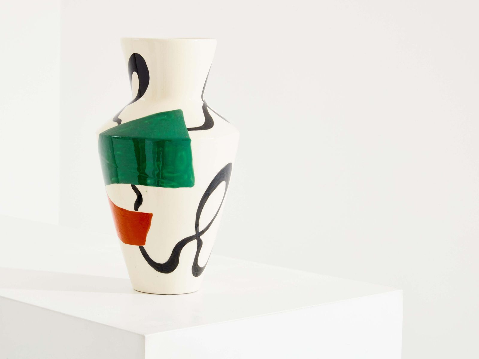 Vase en céramique émaillée Roland Brice, 1950 photo vinterior