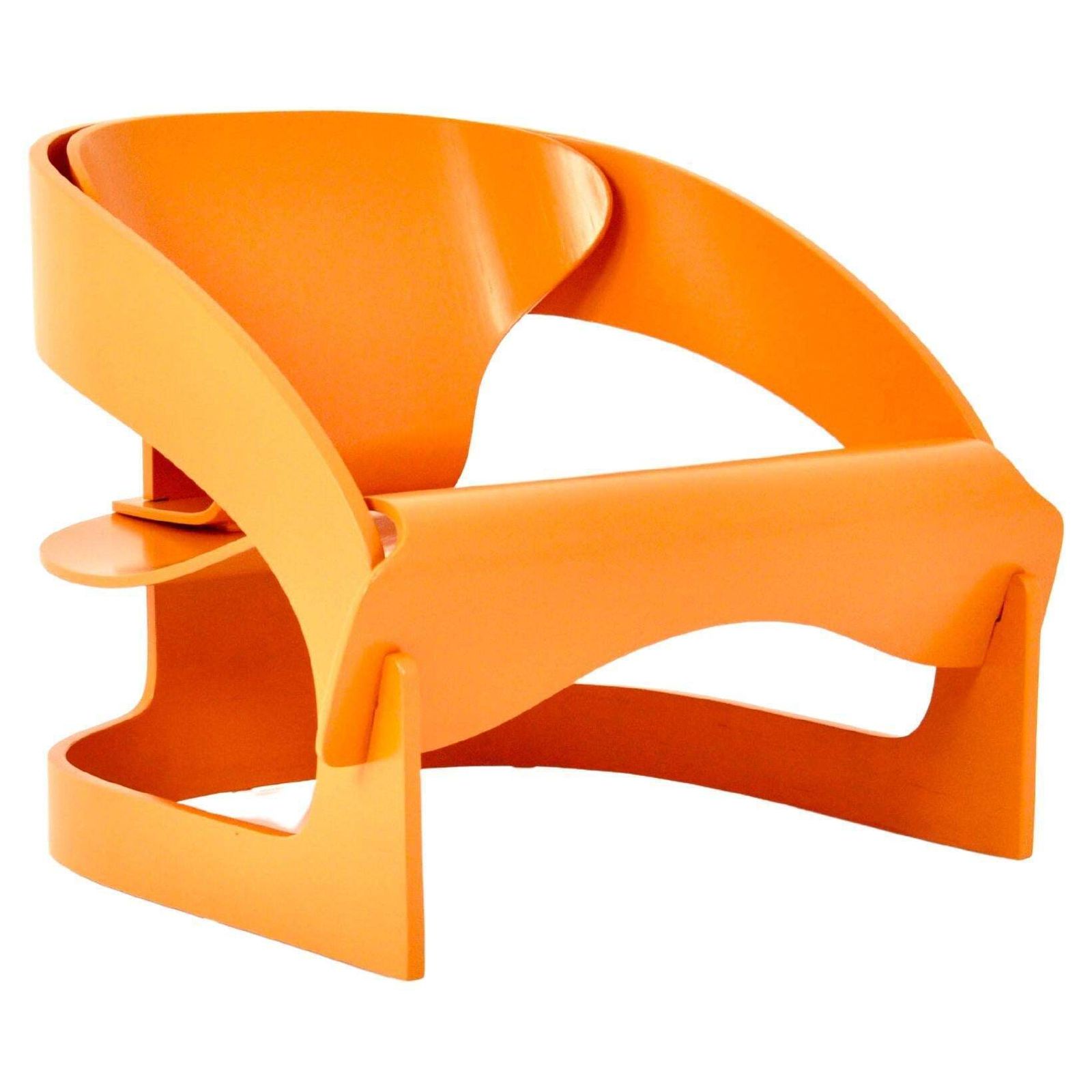 Model 4801 Armchair By Joe Colombo For Kartell, 1960s