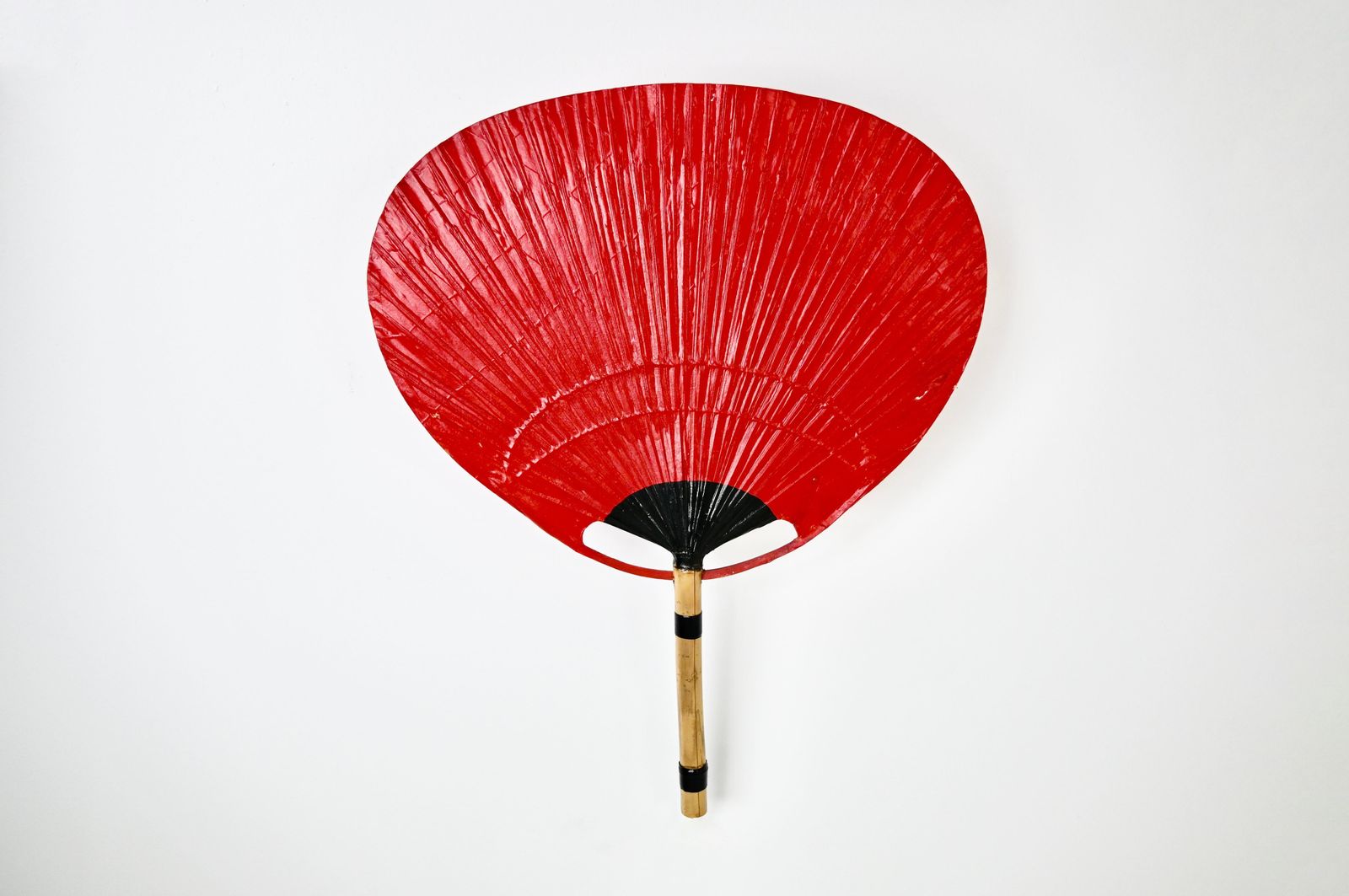 Pair Of Wall Lamps "Uchiwa" By Ingo Maurer For Design M, 1970s photo buy