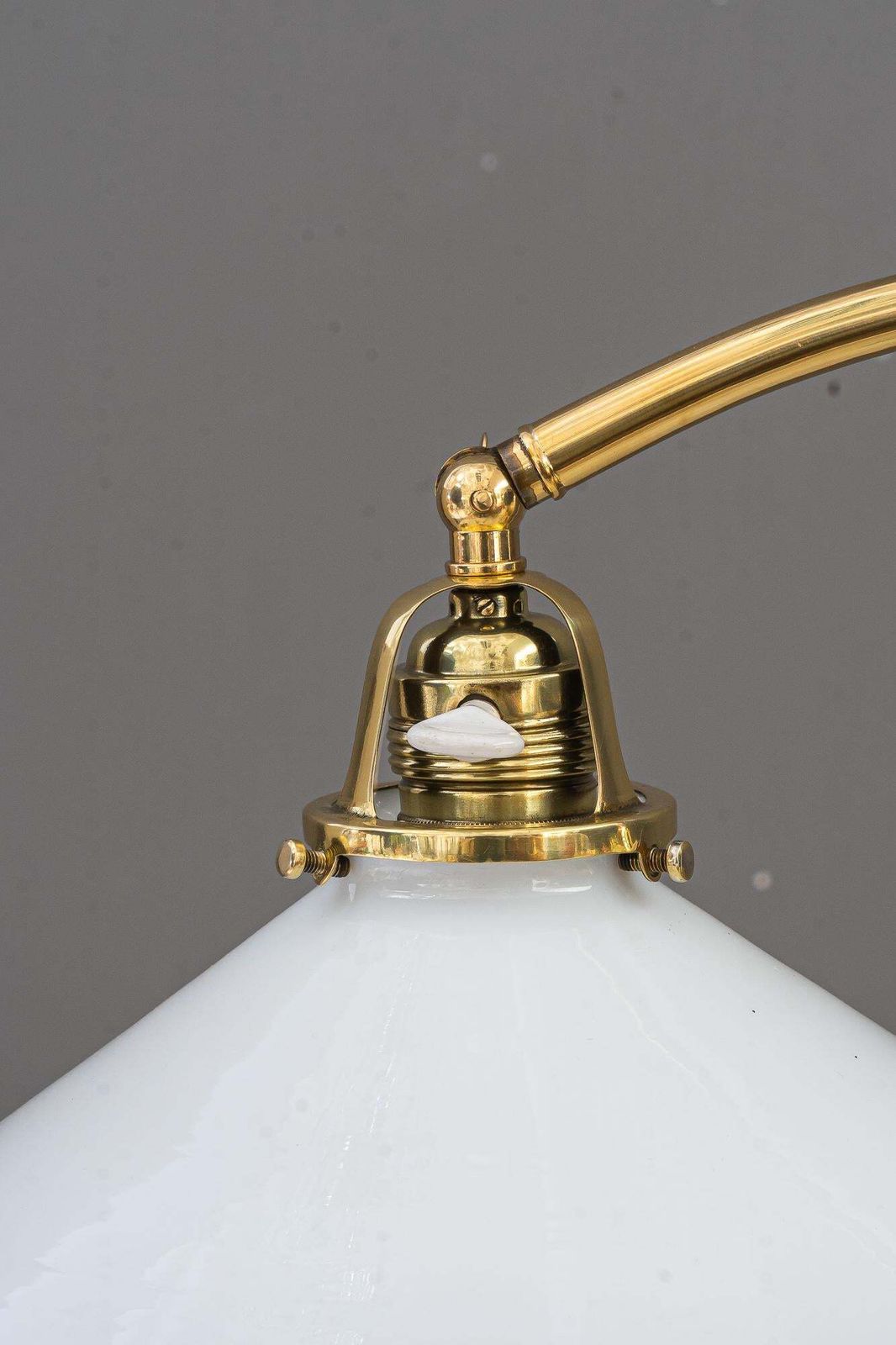 Sviweling And Hight Adjustable Art Deco Floor Lamp Vienna Around 1920s photo Lighting
