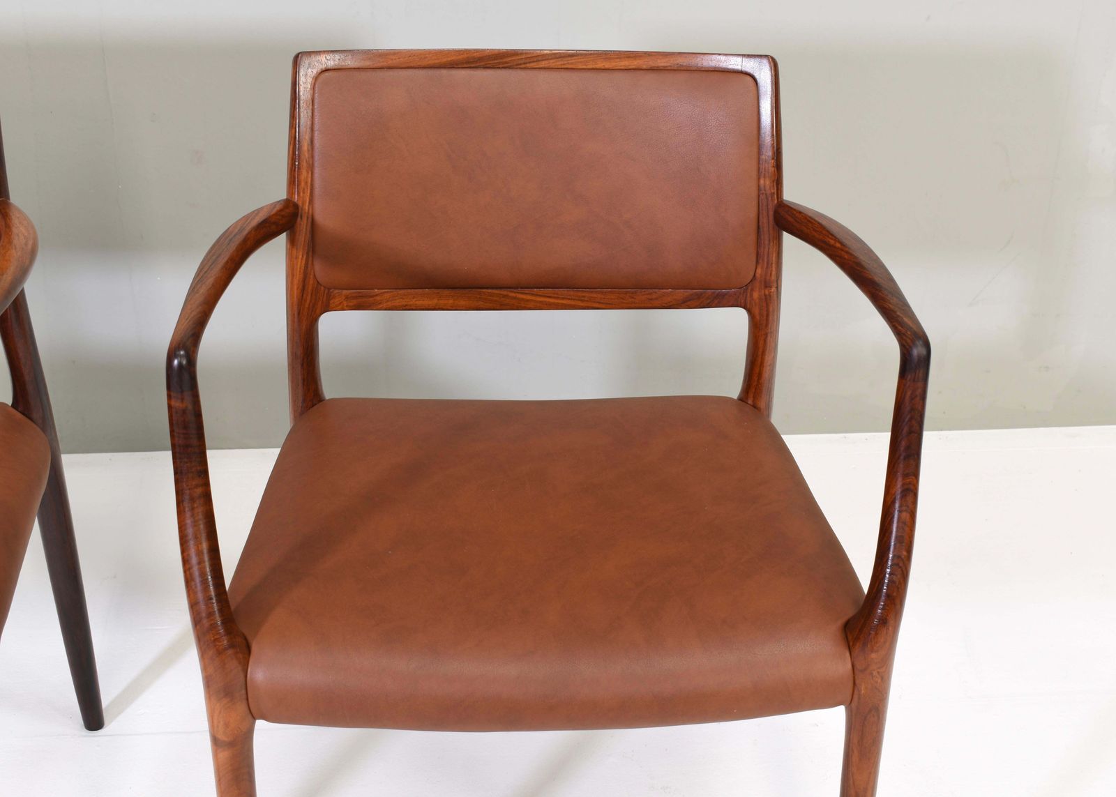 Pair Of Niels O. Møller Model 65 Dining Chairs   Denmark, 1968 photo Furniture