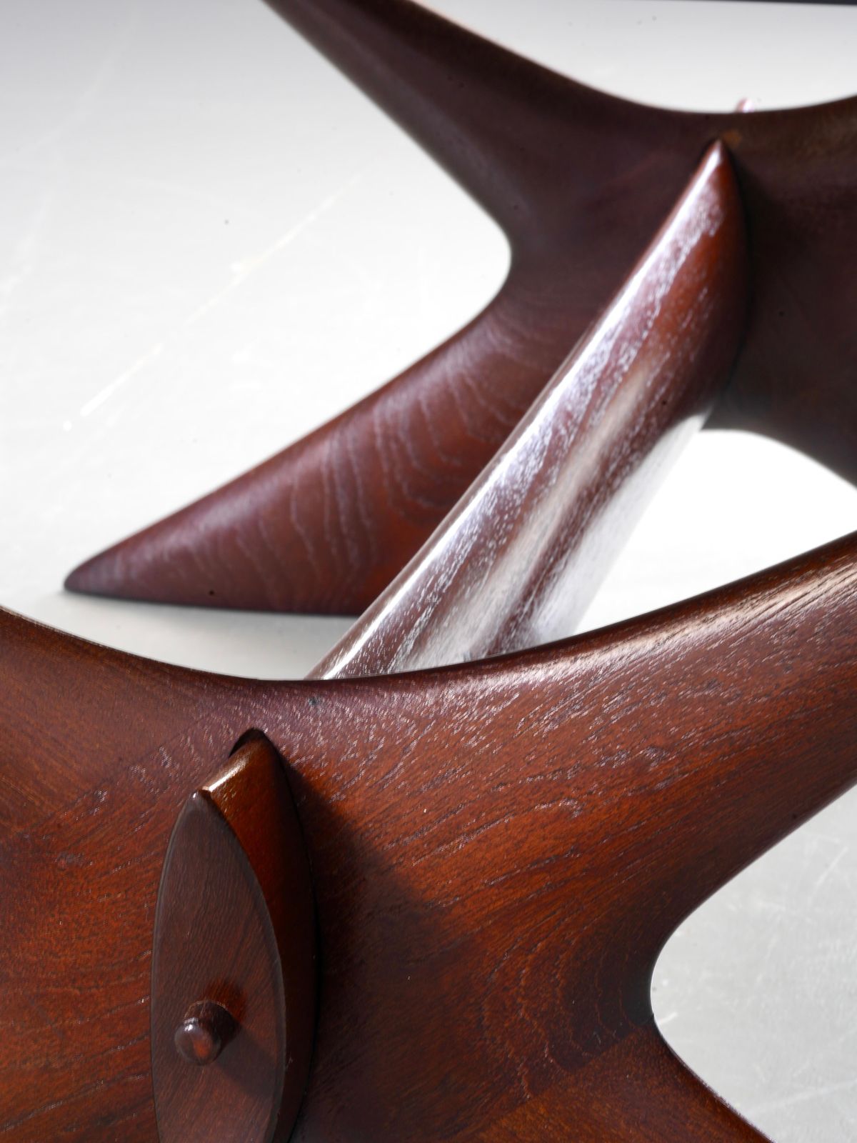 photo furniture 'Condor' Coffee Table By Fredrik Schriever Abeln For Orbro Glass, Sweden, 1960's