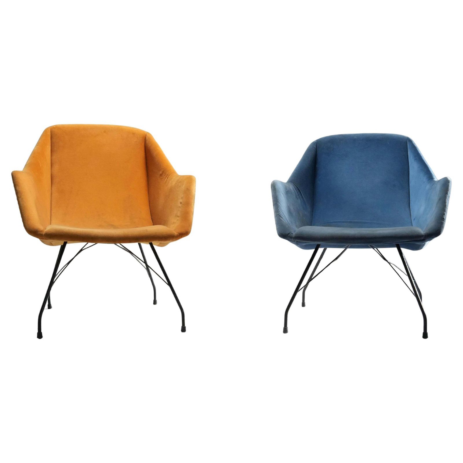 Set Of Two Carlo Hauner And Martin Eisler Lounge Chairs, Brazil 1960's