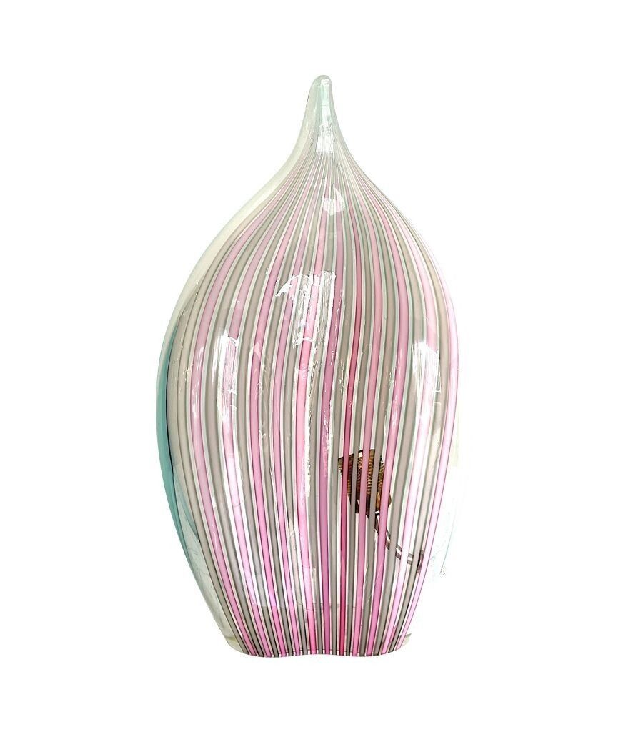 A Rare Murano Glass Tear Drop Shaped, Sculptural Lamp By Glass "Maestro" Lino Tagliapietra For La Murrina photo vinterior