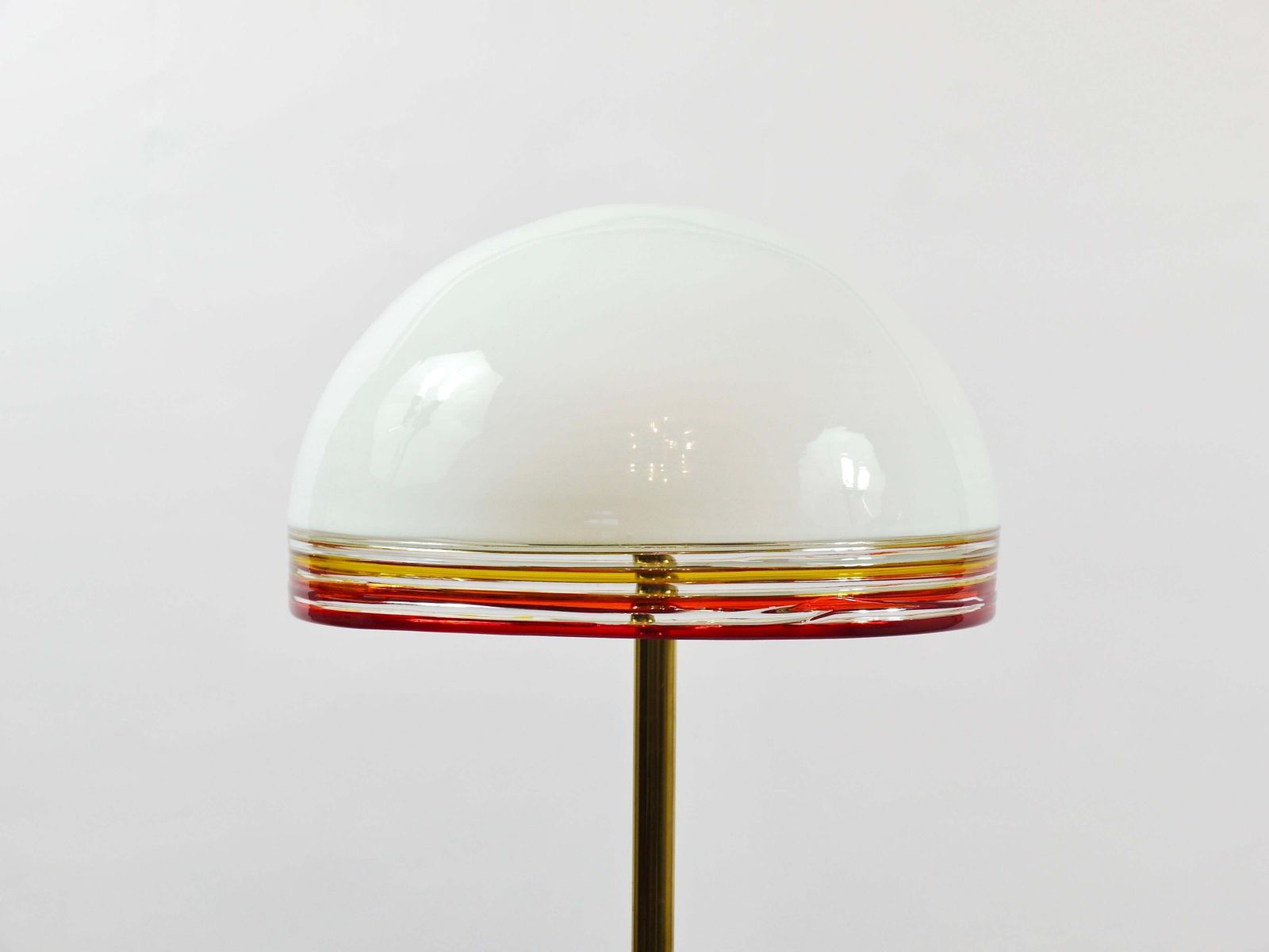 Roberto Pamio Febo Floor Lamp In Marble, Brass & Murano Glass By Leucos Italy photo 10056.0