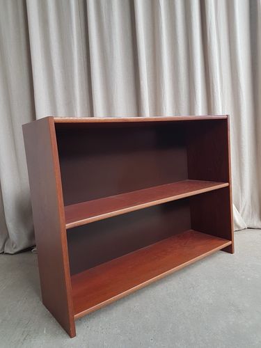 Vtg Mid Century Danish Freestanding Bookcase Scandi Design Retro R780 photo 258.75