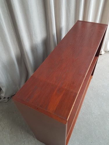 photo for sale Vtg Mid Century Danish Freestanding Bookcase Scandi Design Retro R780