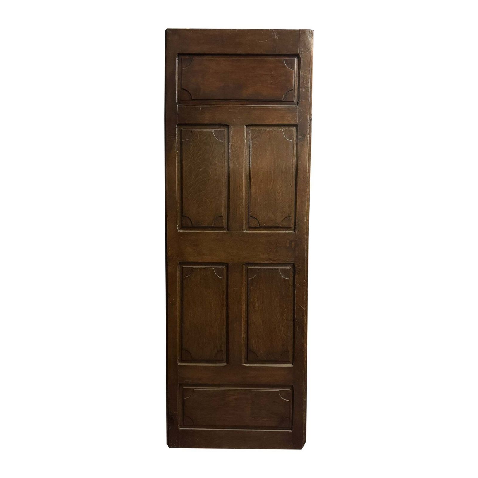 Double Sided Door In Carved Oak Wood, France