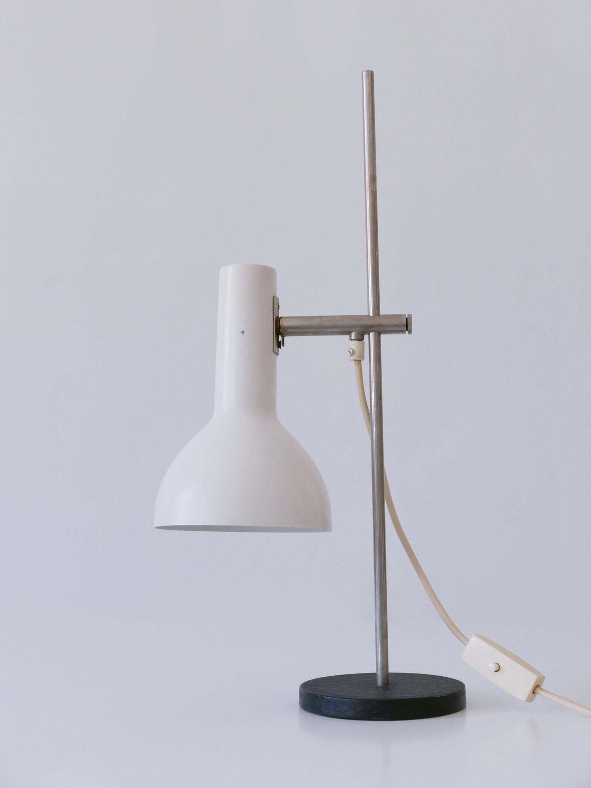 1288.0 Adjustable Minimalistic Mid Century Modern Desk Light By Gebrüder Cosack 1960s photo