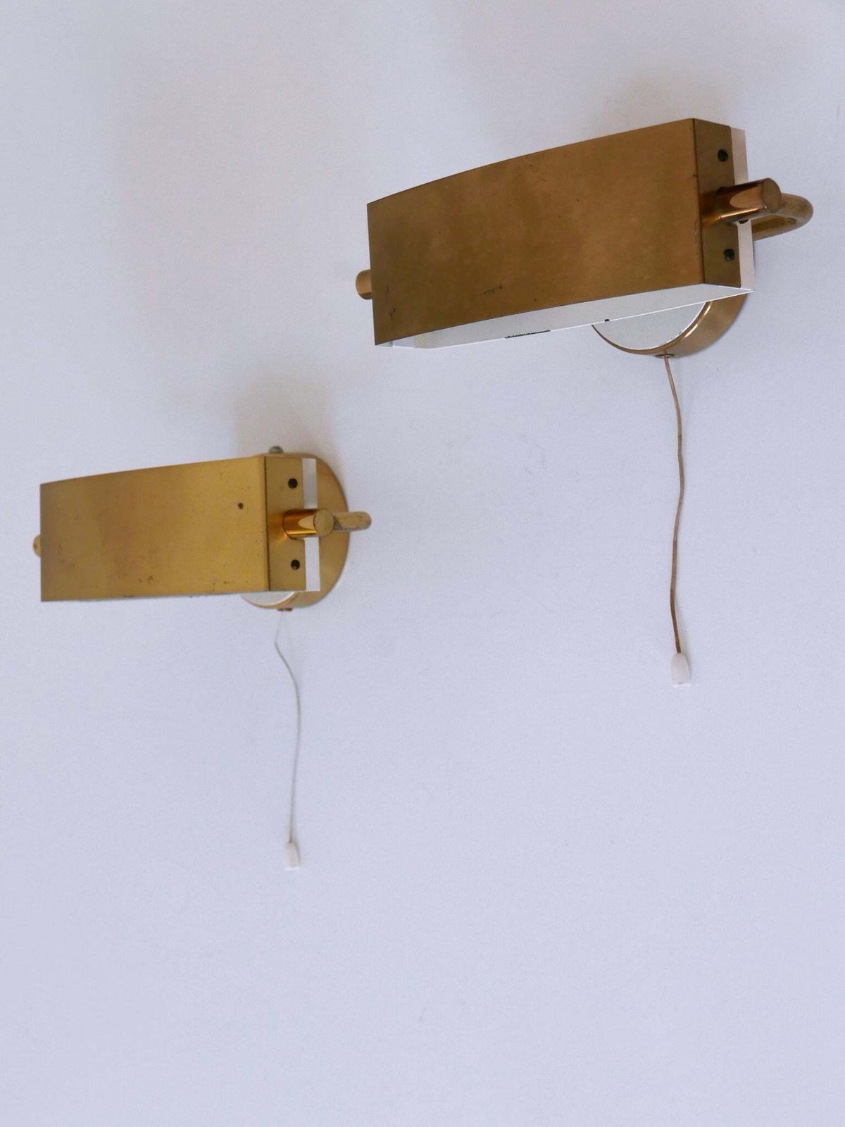 Set Of Two Mid Century Wall Lights Or Sconces By Paul Neuhaus Germany 1950s photo 1374.0
