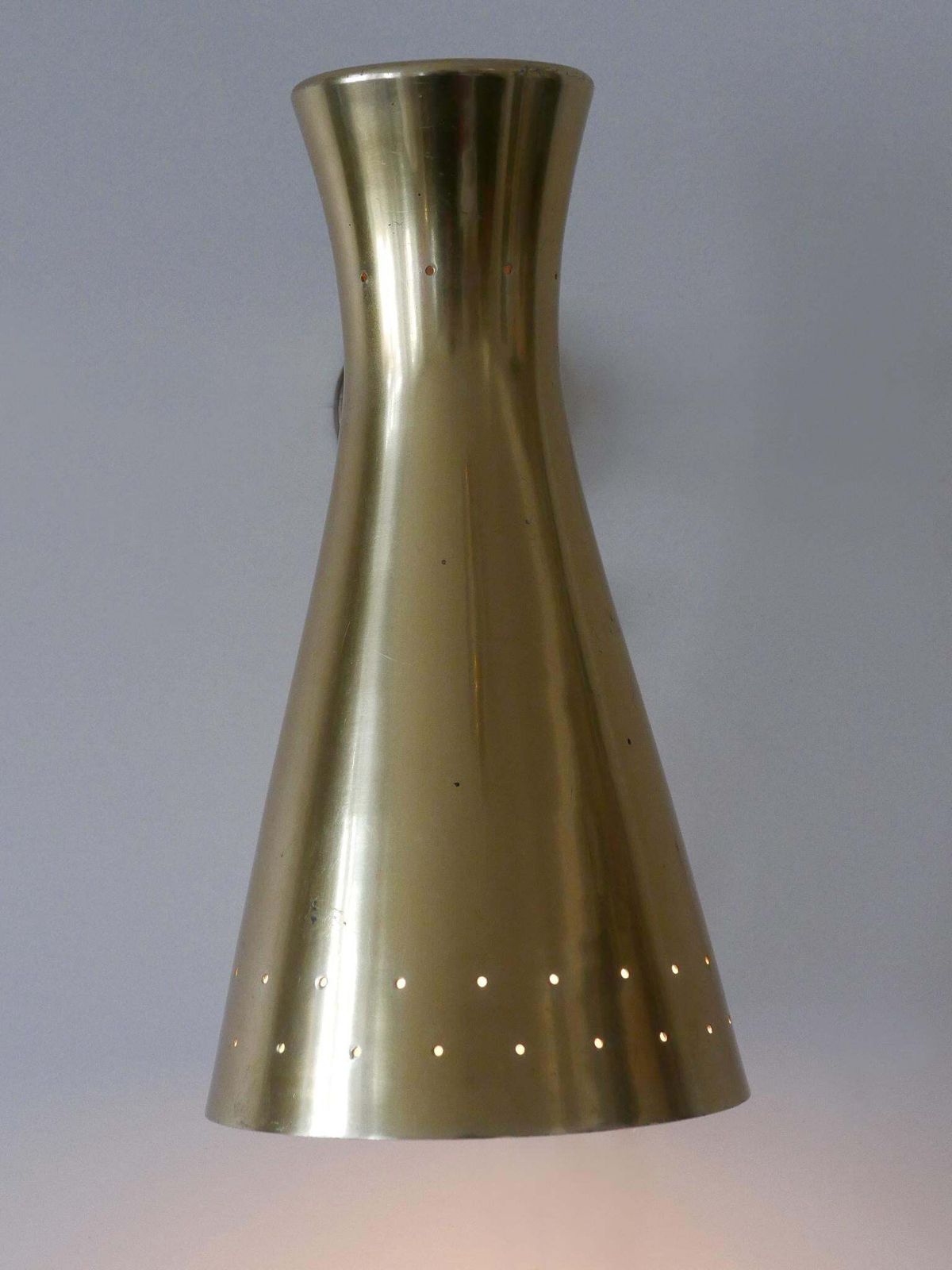 Lovely Mid Century Modern Diabolo Wall Lamp Or Sconce Germany 1950s photo vinterior