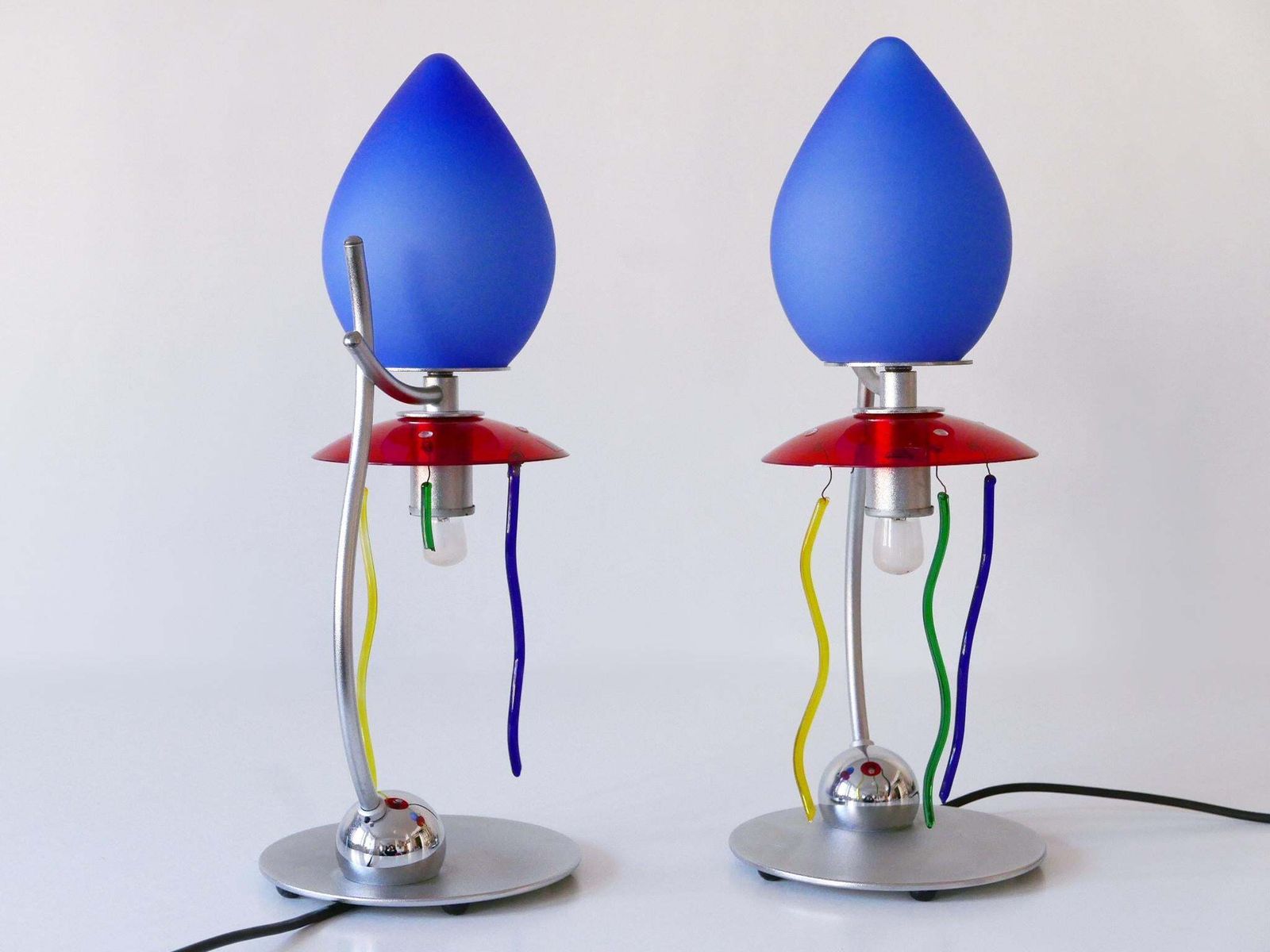 photo buy Set Of Two Table Lamps Giocasta Notte By Andrea Anastasio For Artemide 1990s