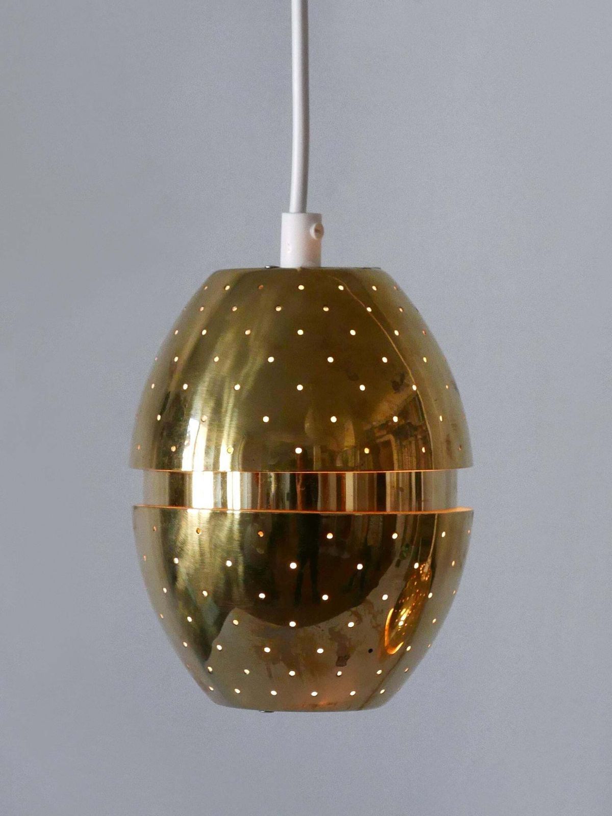 photo buy Set Of Two 'Egg' Pendant Lamps By Hans Agne Jakobsson For Ab Markaryd, Sweden
