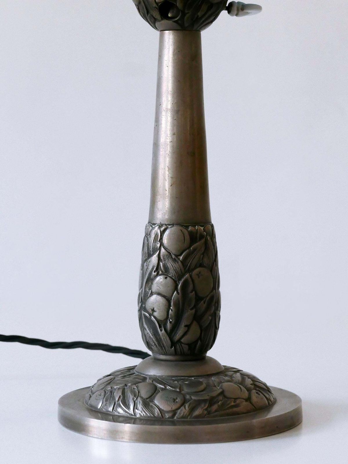 2448.0 Monumental French Art Deco Table Lamp 'Ilrin' By L. Bosi & Cie. Paris 1930s photo