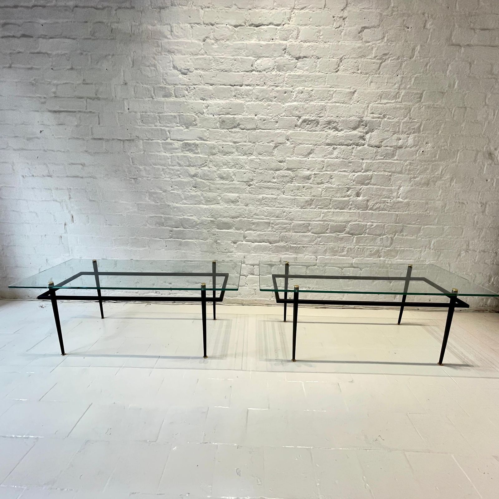 photo furniture Roger Le Bihan Pair Of French Coffee Table  Airborne  Minimalist Before Pawson