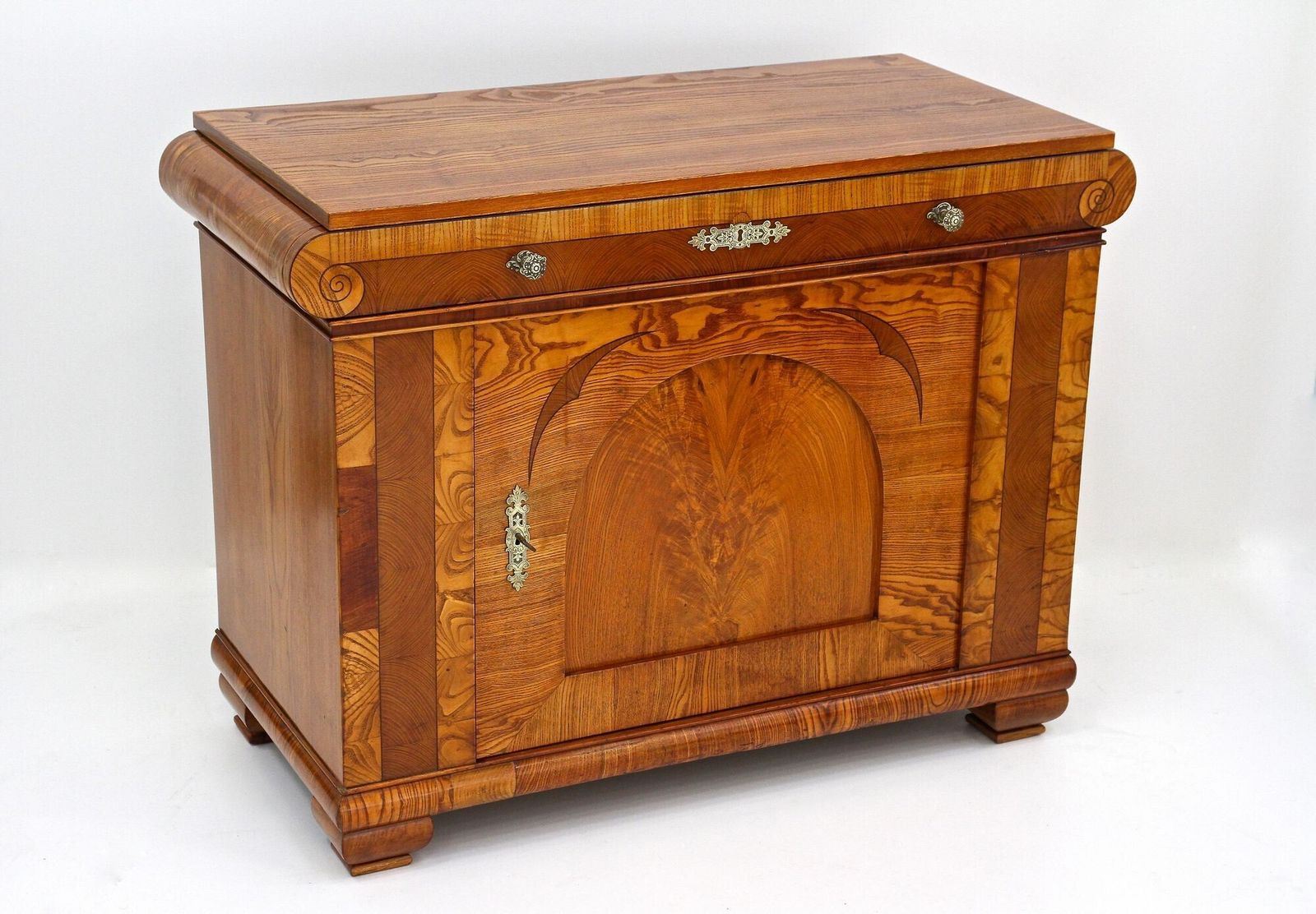 19th Century Biedermeier Commode/ Dresser, Ash Wood   Bohemia Circa 1860 photo 5370.0
