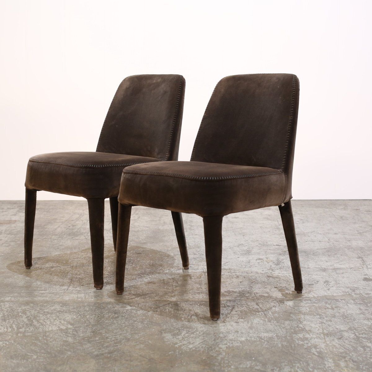 Maxalto Black Febo Dining Chair By Antonio Citterio, Set Of Four photo Furniture