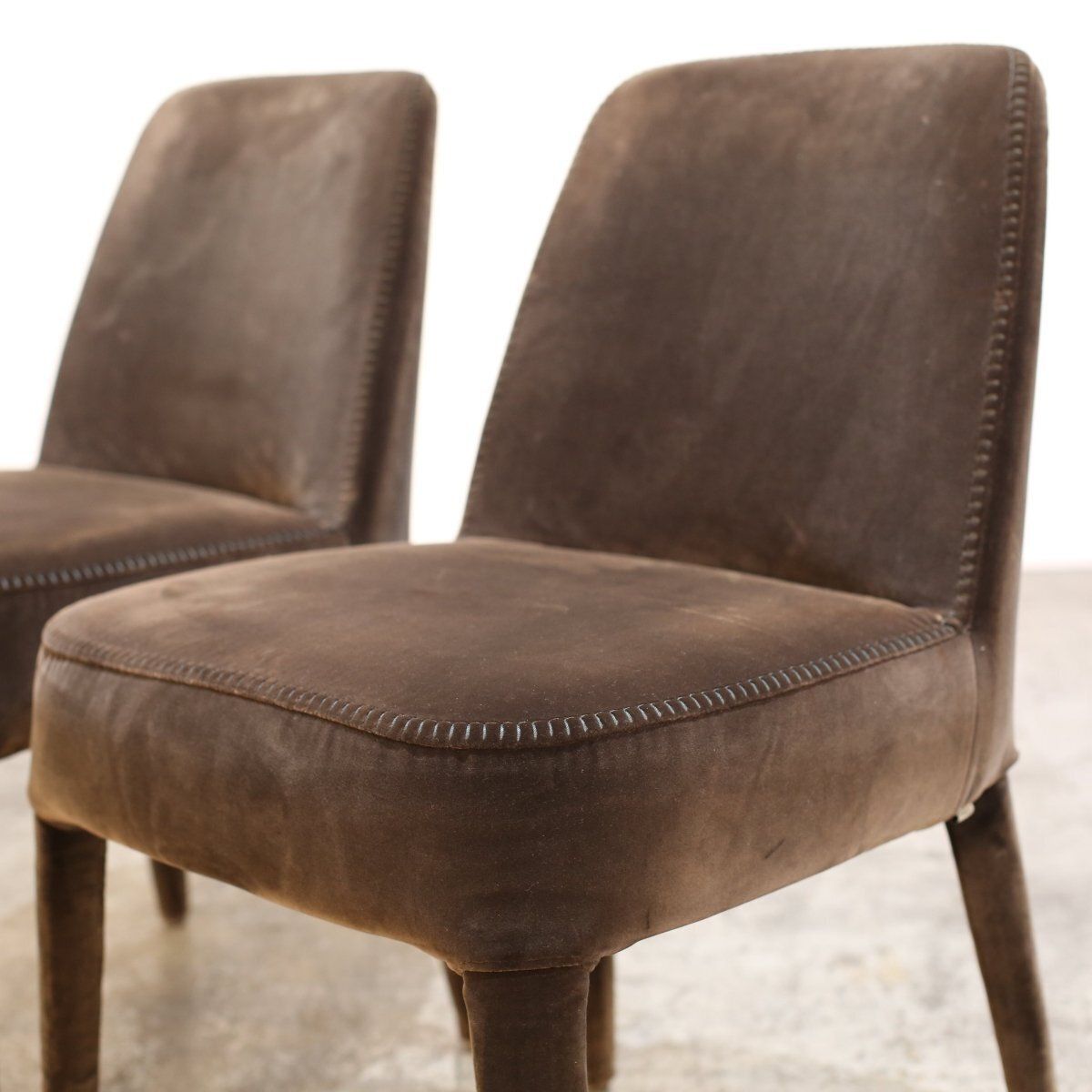 Maxalto Black Febo Dining Chair By Antonio Citterio, Set Of Four photo buy