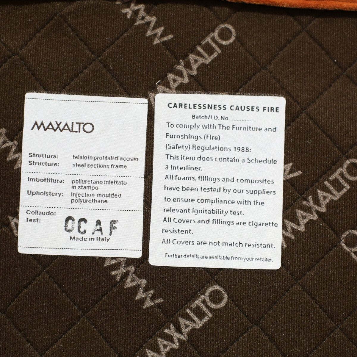 photo vinterior Maxalto Black Febo Dining Chair By Antonio Citterio, Set Of Four