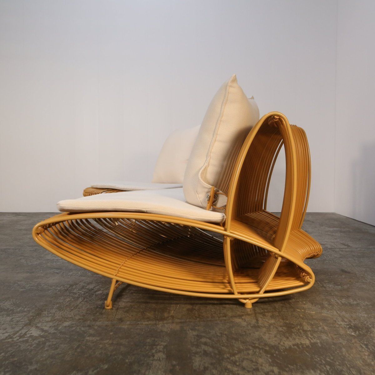Bonacina 1889 Ellipses Outdoor Chair Module By Giuseppe Viganò photo Furniture