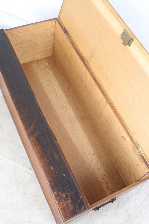 Oak Masonic Deed Chest, 1920s, Vintage photo 295.0