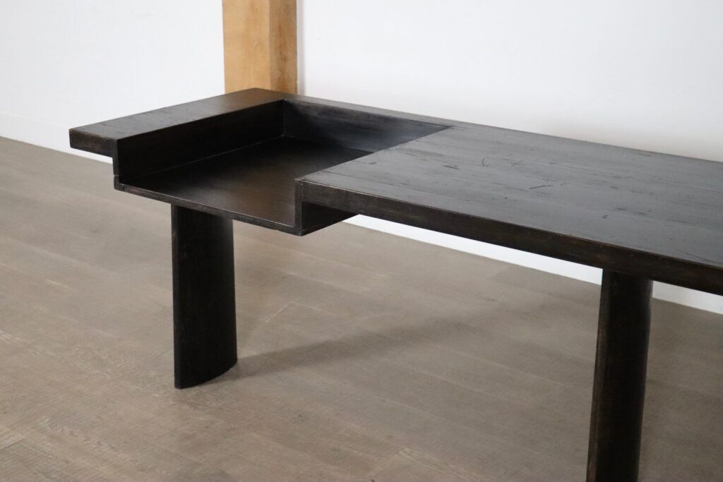 Le Corbusier And Balkrishna Doshi Lc/Bd 01 A Ahmedabad Console Desk, 1960s photo vintage