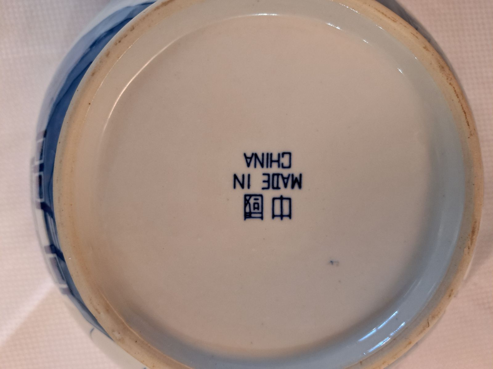 photo buy Porcelain China Dinner Serving Set Classic Style Blue On White 37 Pcs 12 Kg