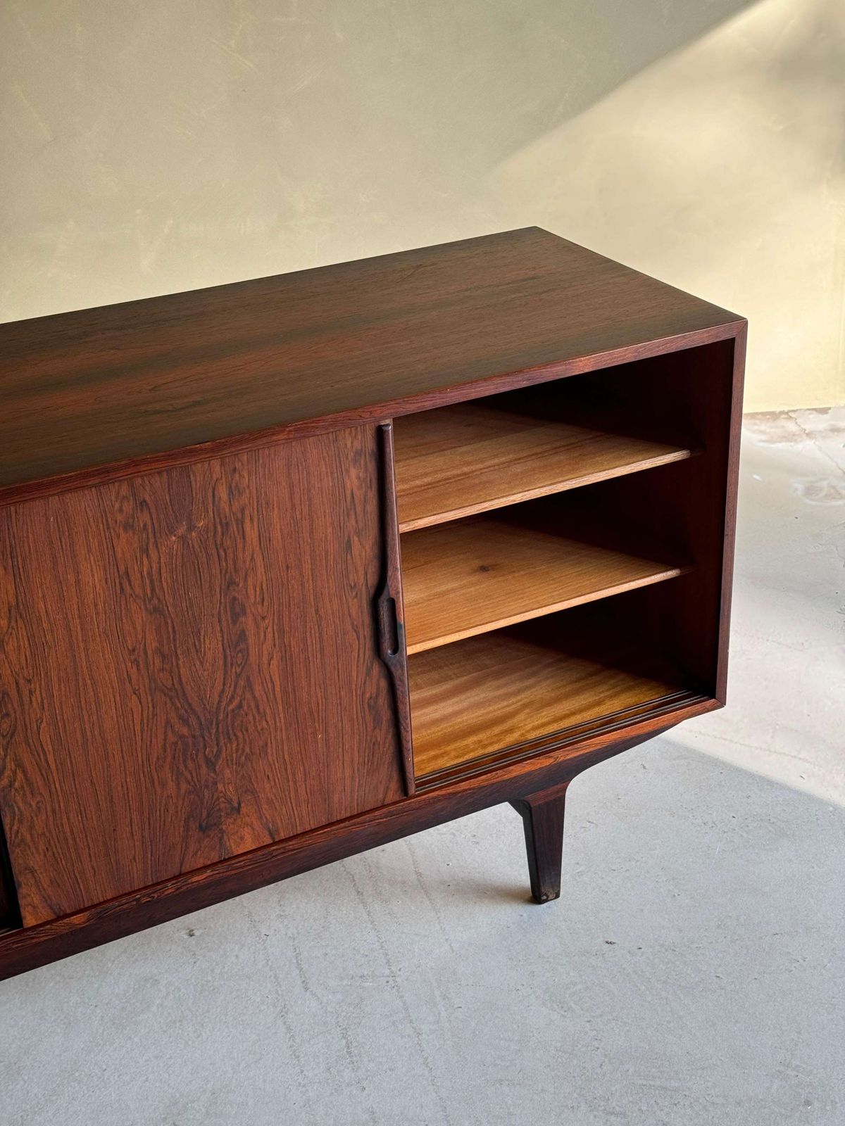 Deens Teakhouten Dressoir photo vintage