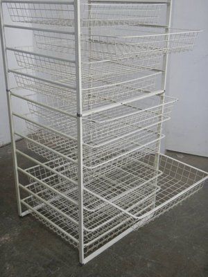 Display Stand With 13 Drawers From Elfa, 1970s photo vintage
