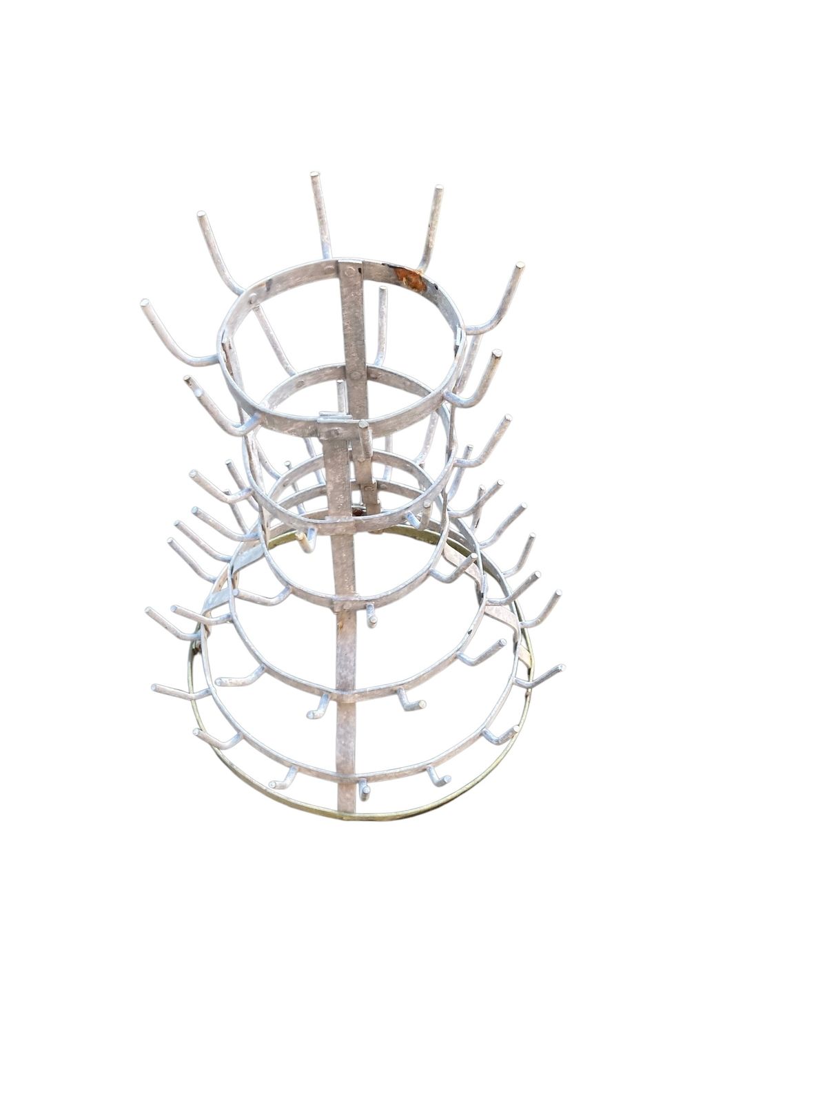 French 52 Peg Bottle Dryer Garden Sculpture photo vinterior