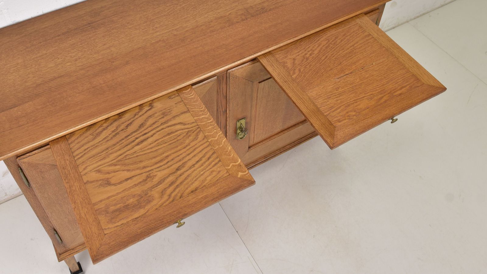 Antique! Chest Of Drawers, Sideboard, Restored, Light Oak, Bauhaus Cabinet, Sideboard photo buy