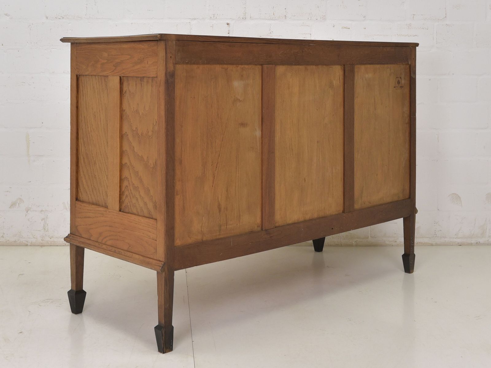 1167.0 Antique! Chest Of Drawers, Sideboard, Restored, Light Oak, Bauhaus Cabinet, Sideboard photo