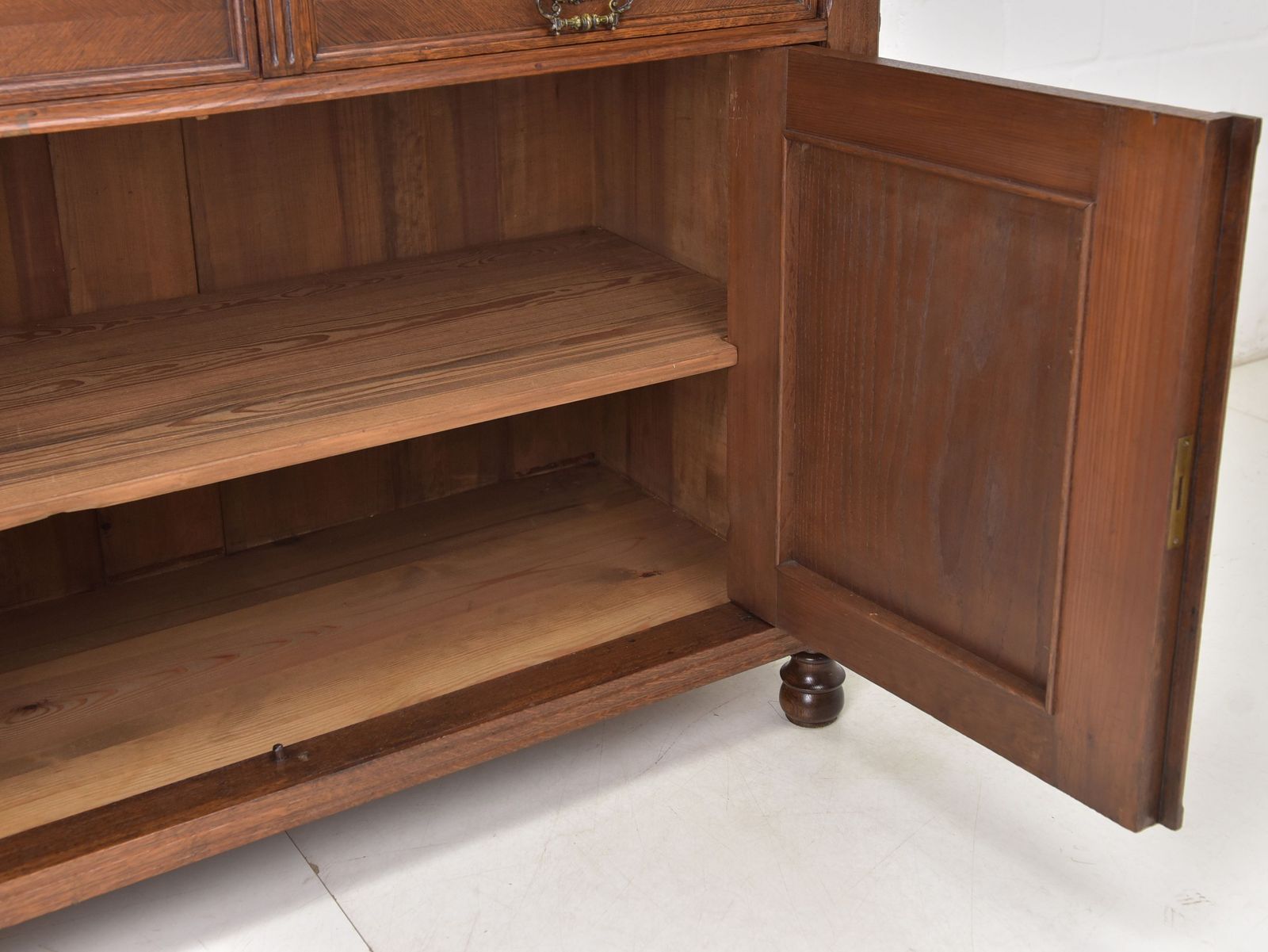 Antique! Chest Of Drawers Restored Solid Oak Wilhelminian Style Cabinet Sideboard photo 890.0