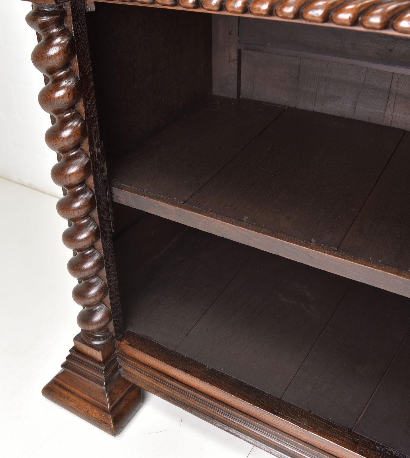 Antique! Narrow Tall Chest Of Drawers Flemish Circa 1780 Oak Walnut Cabinet Vertiko photo Furniture