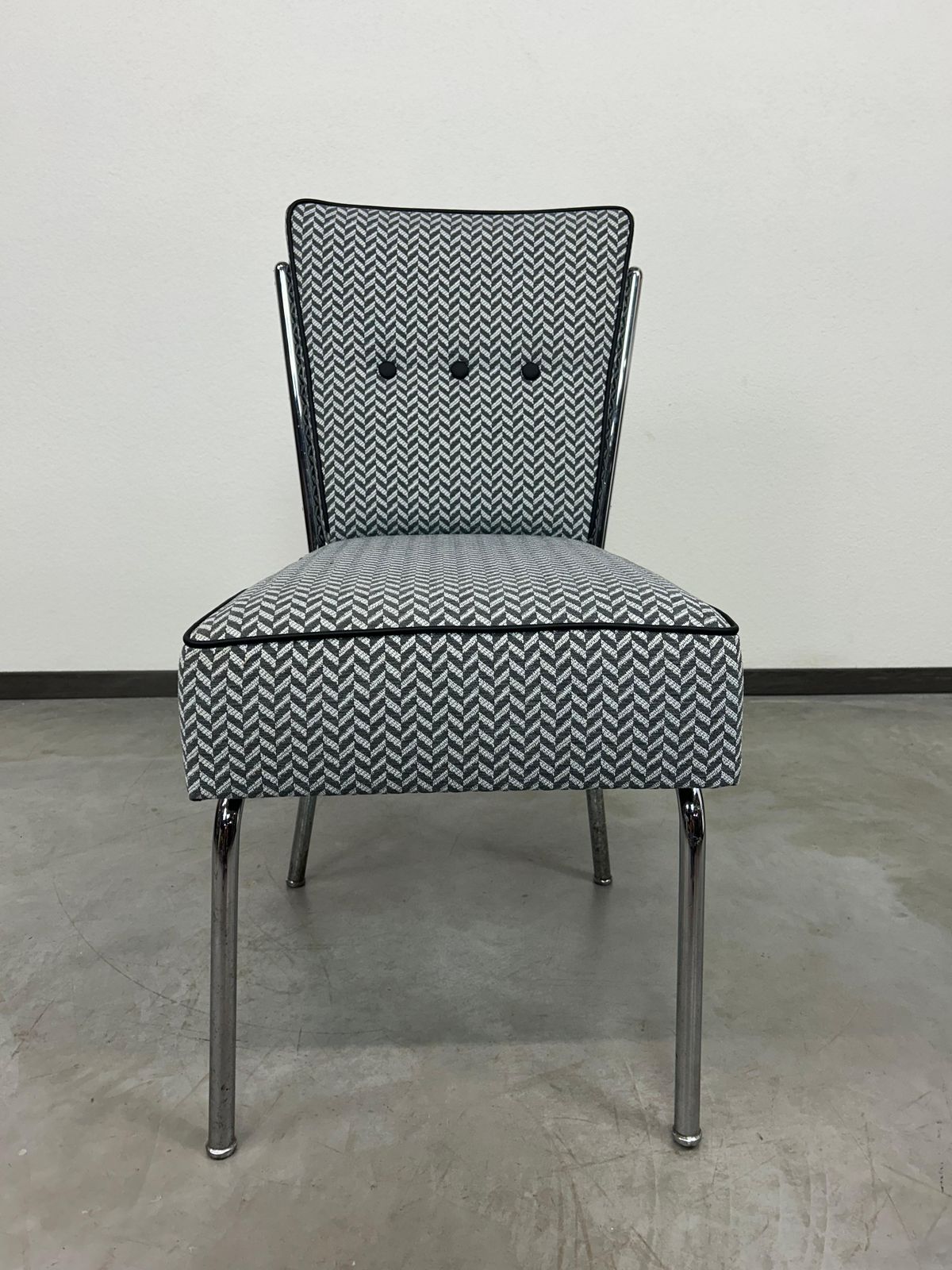 Mid Century Modern Tubular Steel Chair By Jozsef Peresztegi photo furniture