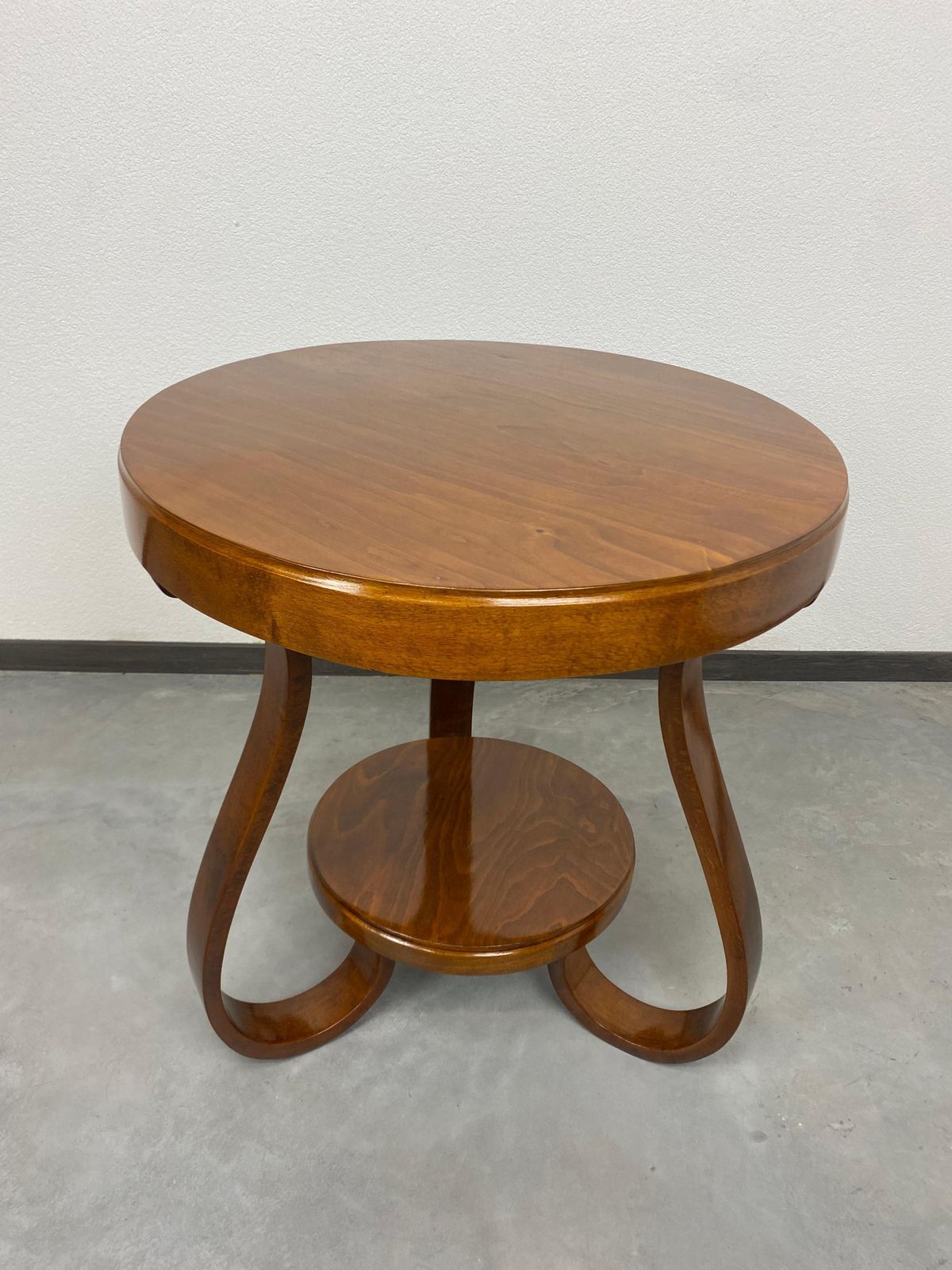 Art Deco Tulip Coffee Table No.301 By Thonet Debrecen photo for sale