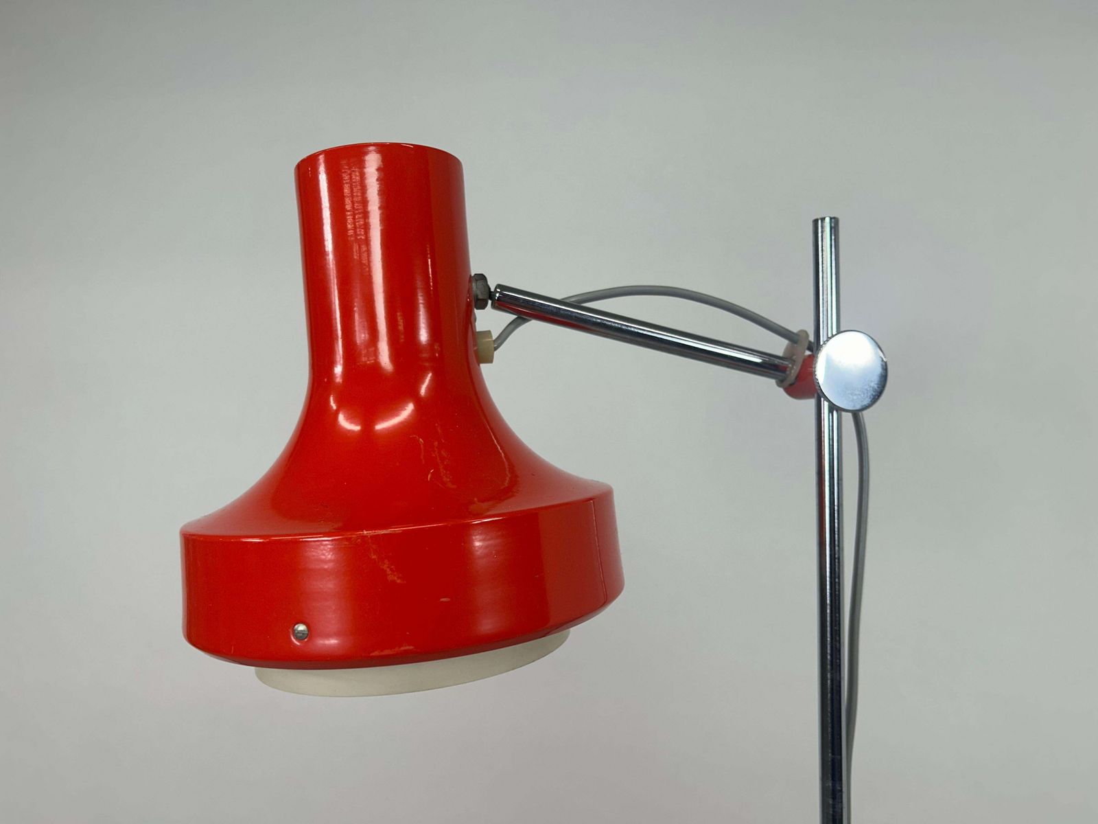 Red Floor Lamp By Josef Hurka For Napako photo for sale