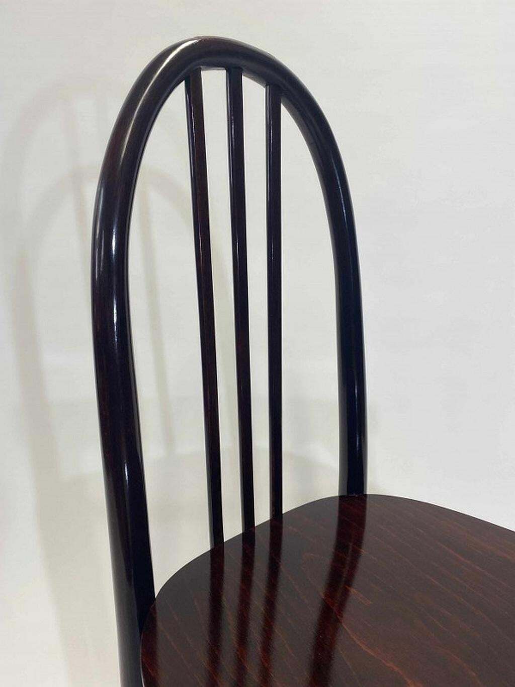 Pair Of Secession Josef Hoffmann Chairs No.637 Ex. By Thonet photo vinterior
