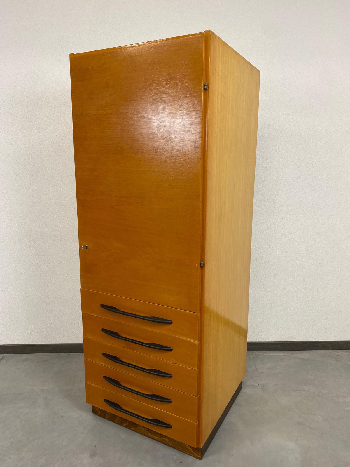 2053.0 Writing Desk With Cabinet By Mojmír Požár For Up Závody Bučovice photo