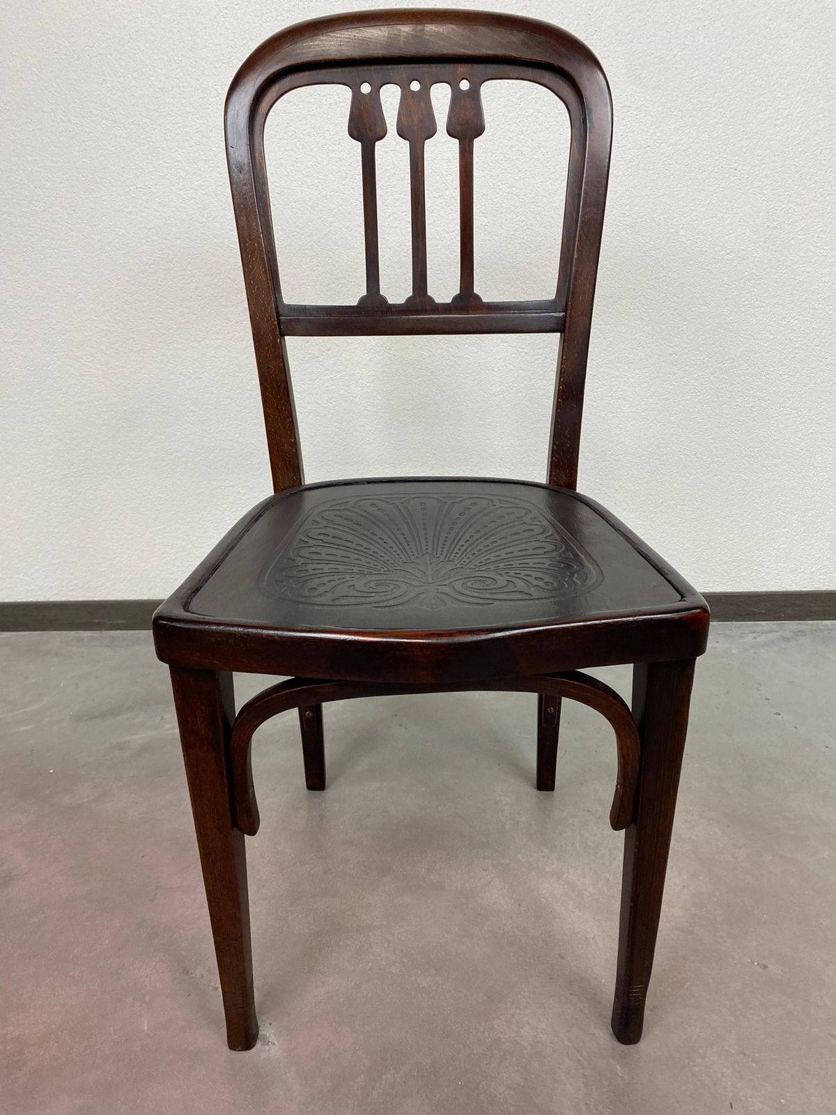 Secession Dining Chair No.493 By J&J Kohn photo for sale