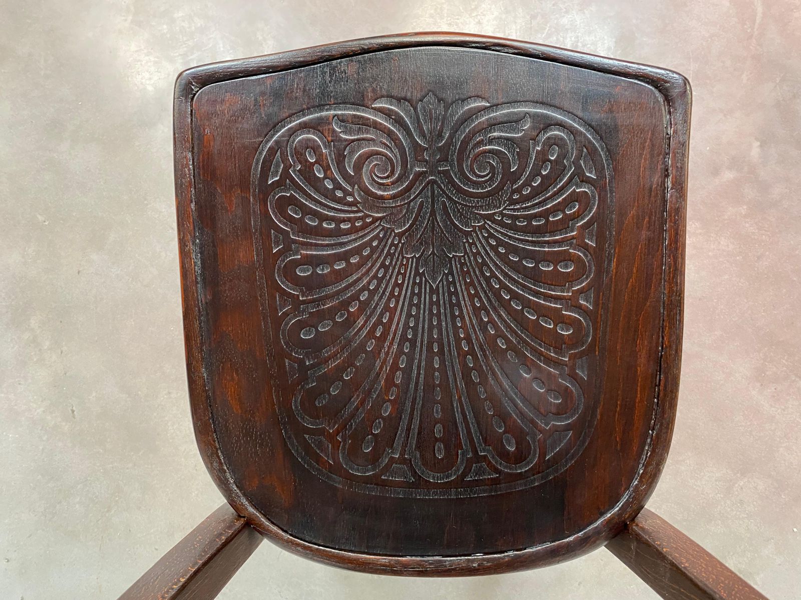 Secession Dining Chair No.493 By J&J Kohn photo 556.0