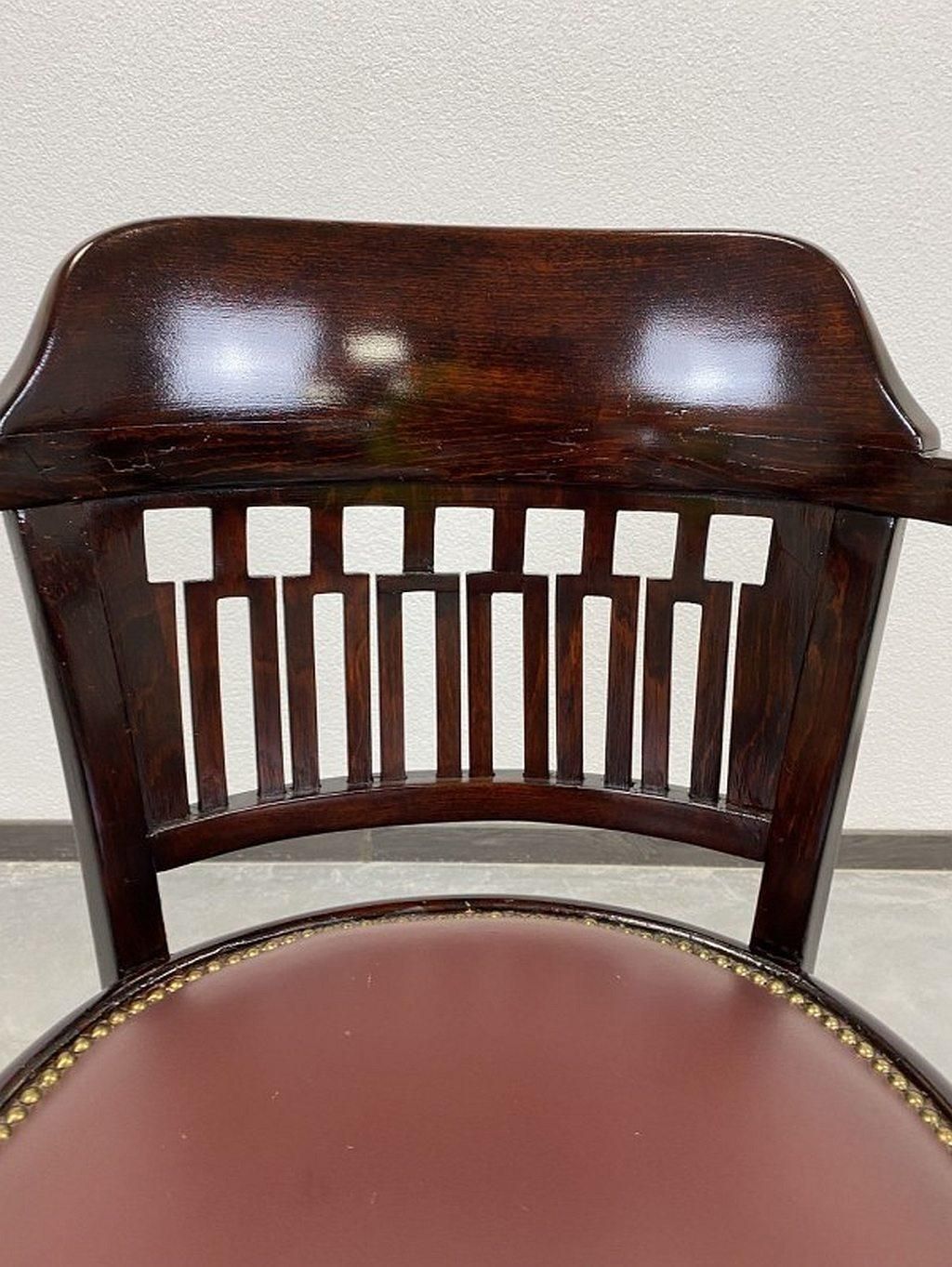 Office Chair Nr.714 By Otto Wagner For J.J.Kohn photo Furniture